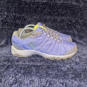 Columbia Firecamp Purple Hiking Trail Running Shoes Women's 9 BL3900-546